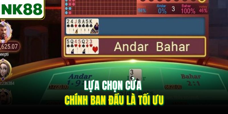 Lựa chọn cửa chính ban đầu là tối ưu