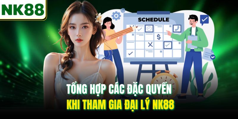 Tổng hợp các đặc quyền khi tham gia đại lý NK88